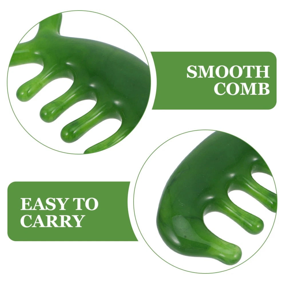 2 Pcs Scalp Massage Comb Head Scratcher Massager Multi-functional