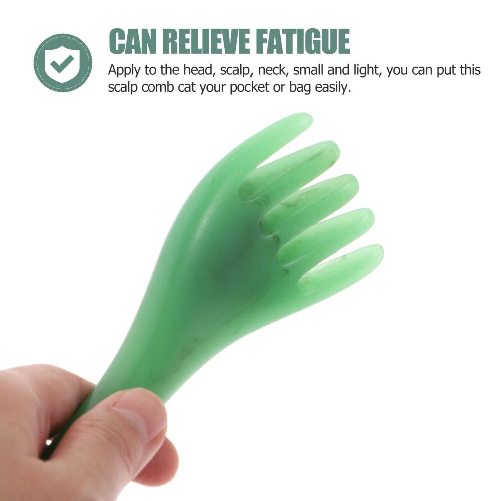 2 Pcs Head Therapy Comb Massage Claw Miss Scalp Scratcher Massager Guaha