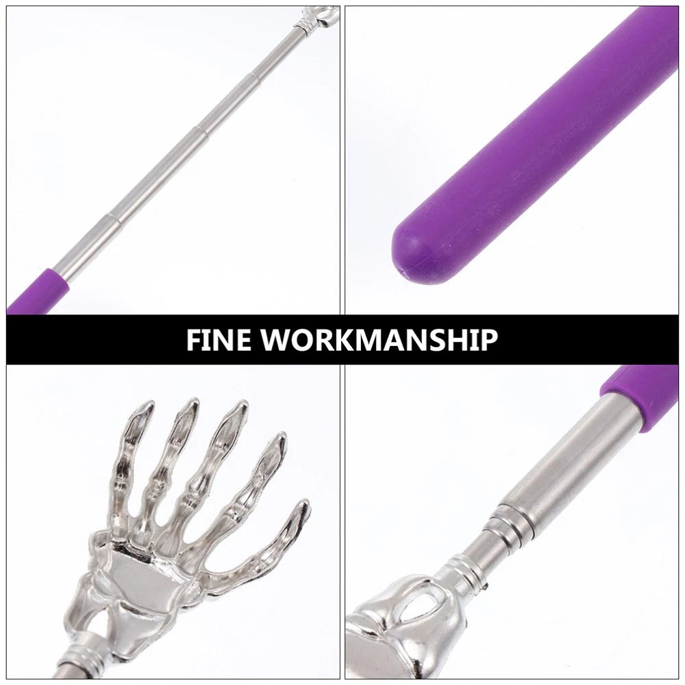 4 Pcs Massage Scratcher Telescoping Back Massager Child Handheld