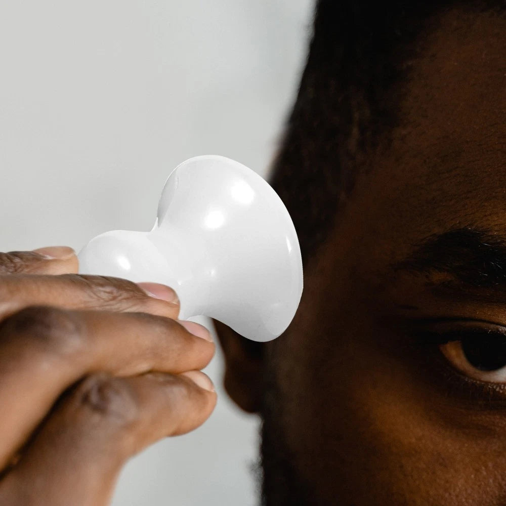 2 Pcs Massage Stone Face Massager Body Scratcher for Women