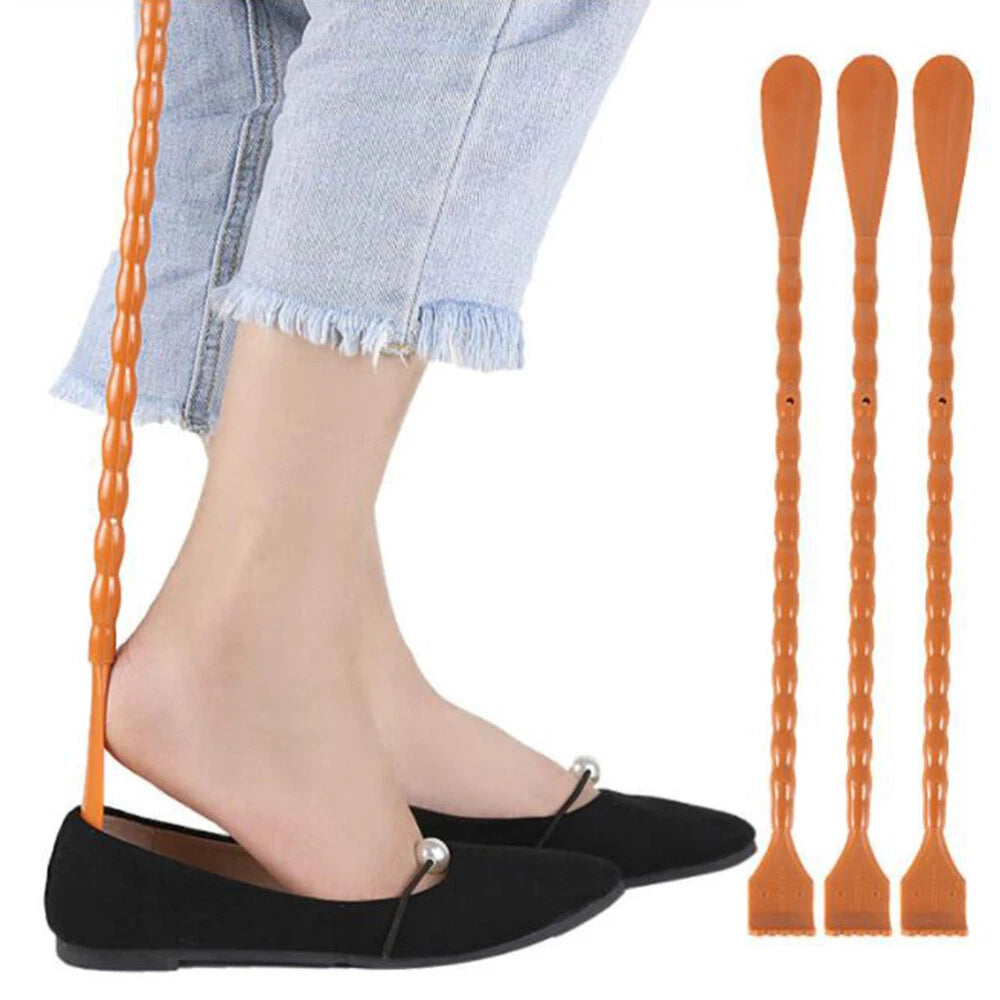 3 Pcs Advanced Shoe Horn Shoe Stick Back Scratcher Massager-