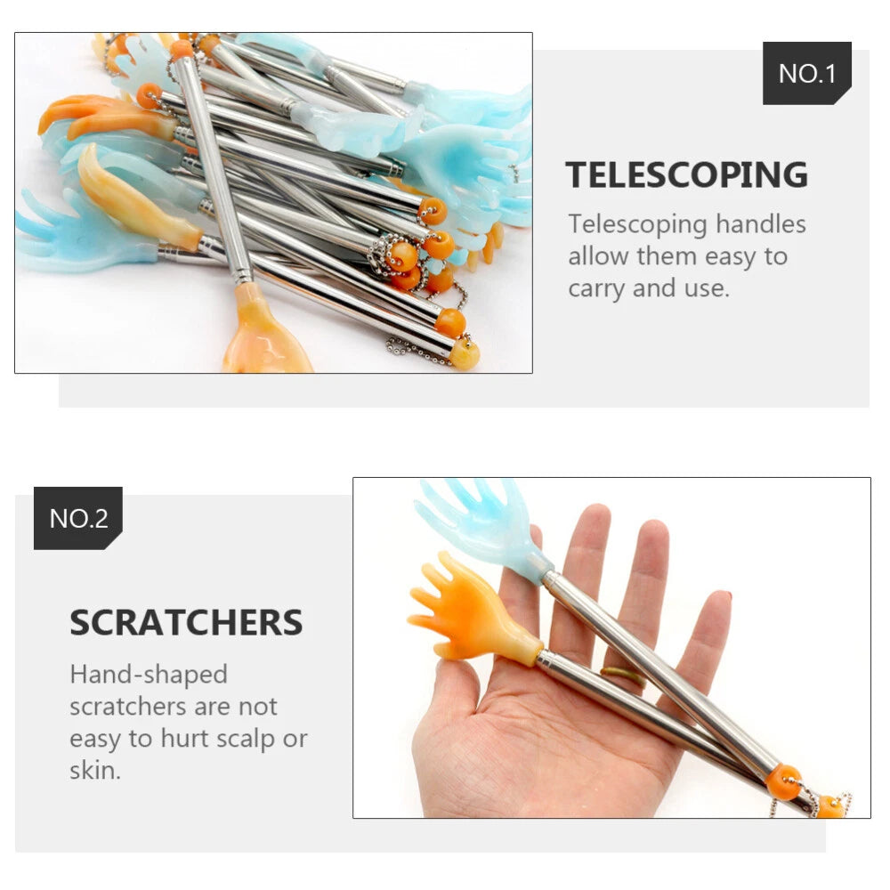 3 Pcs Back Grabber Travel Scratcheer Novelty Scratcher Portable Body Scratchers