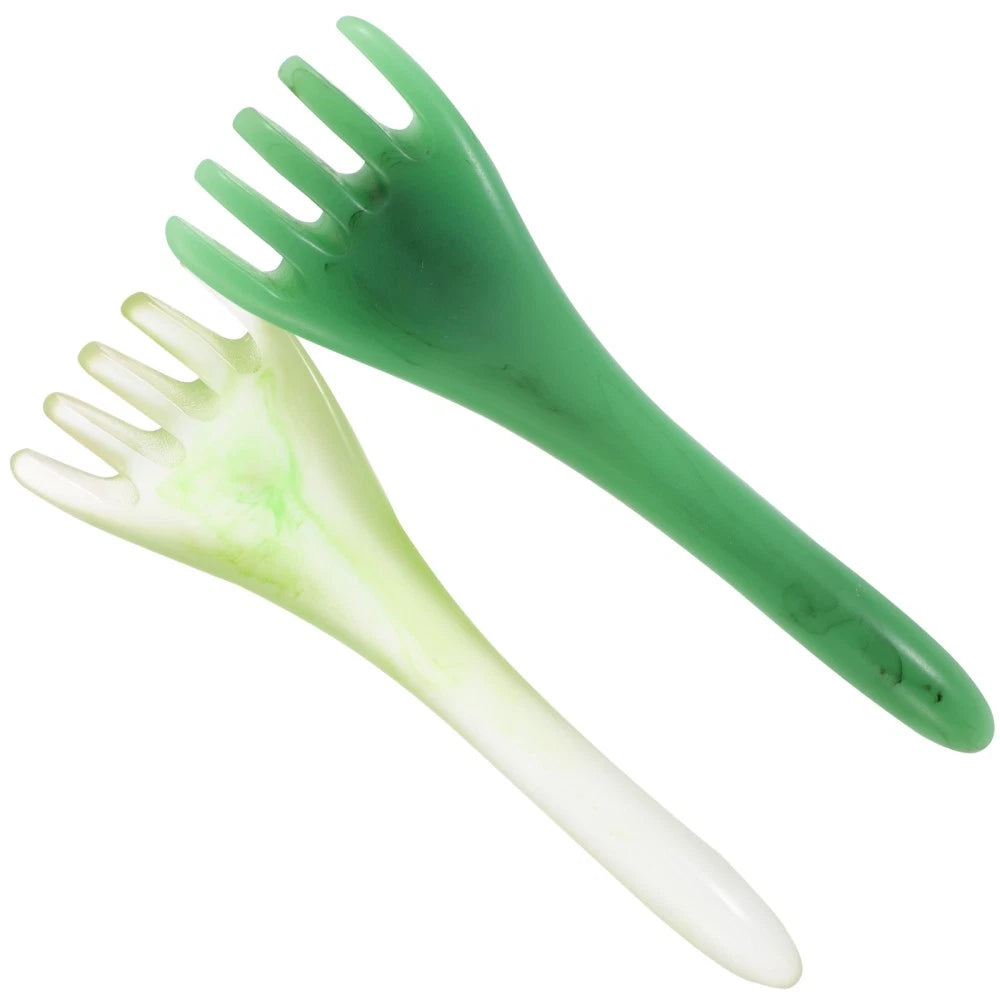 2 Pcs Head Therapy Comb Massage Claw Miss Scalp Scratcher Massager Guaha