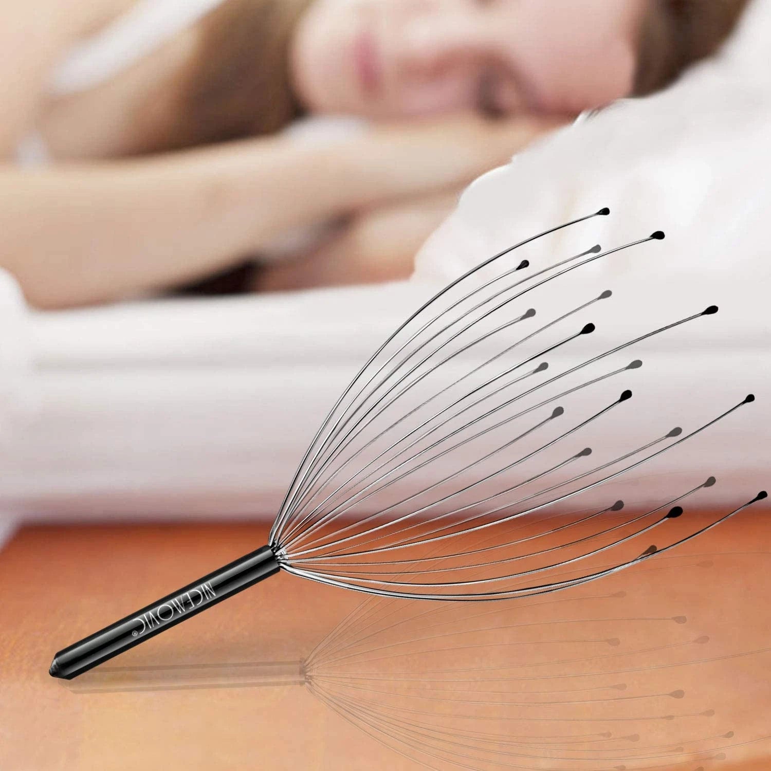 NICEMOVIC Scalp Massager, Head Massager Scratcher Tingler with 20 Fingers, Ha...