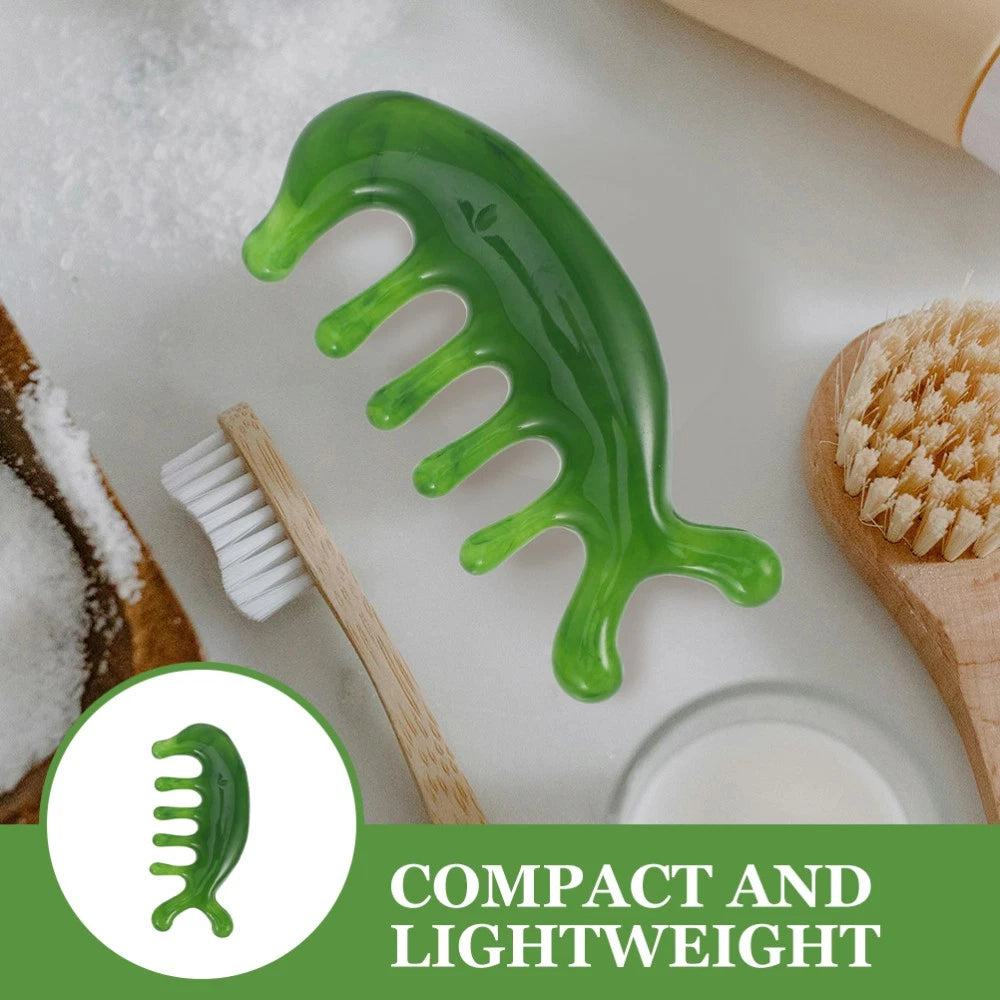 2 Pcs Scalp Massage Comb Head Scratcher Massager Multi Functional