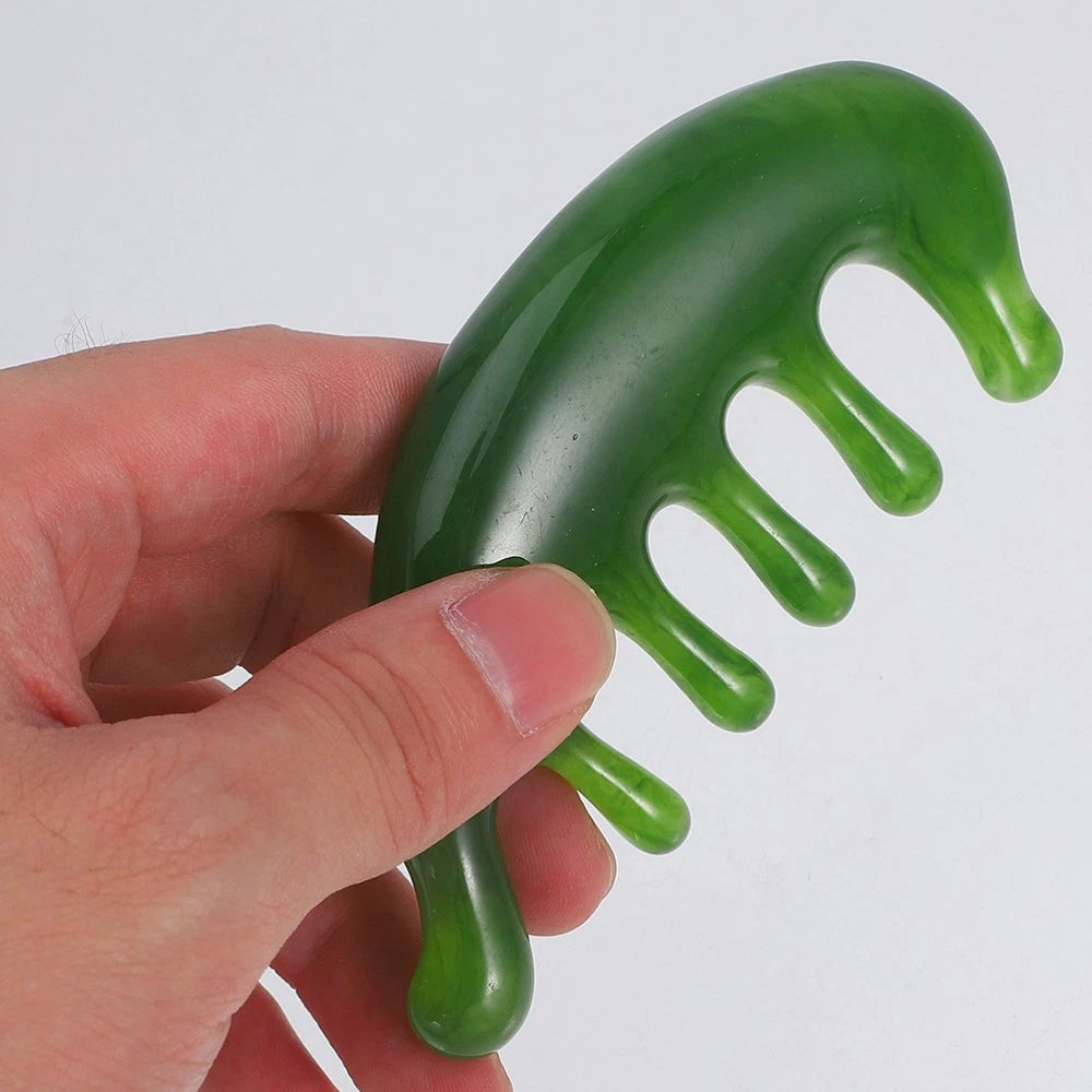 2 Pcs Scalp Massage Comb Convenient Wide Tooth Head Scratcher Massager