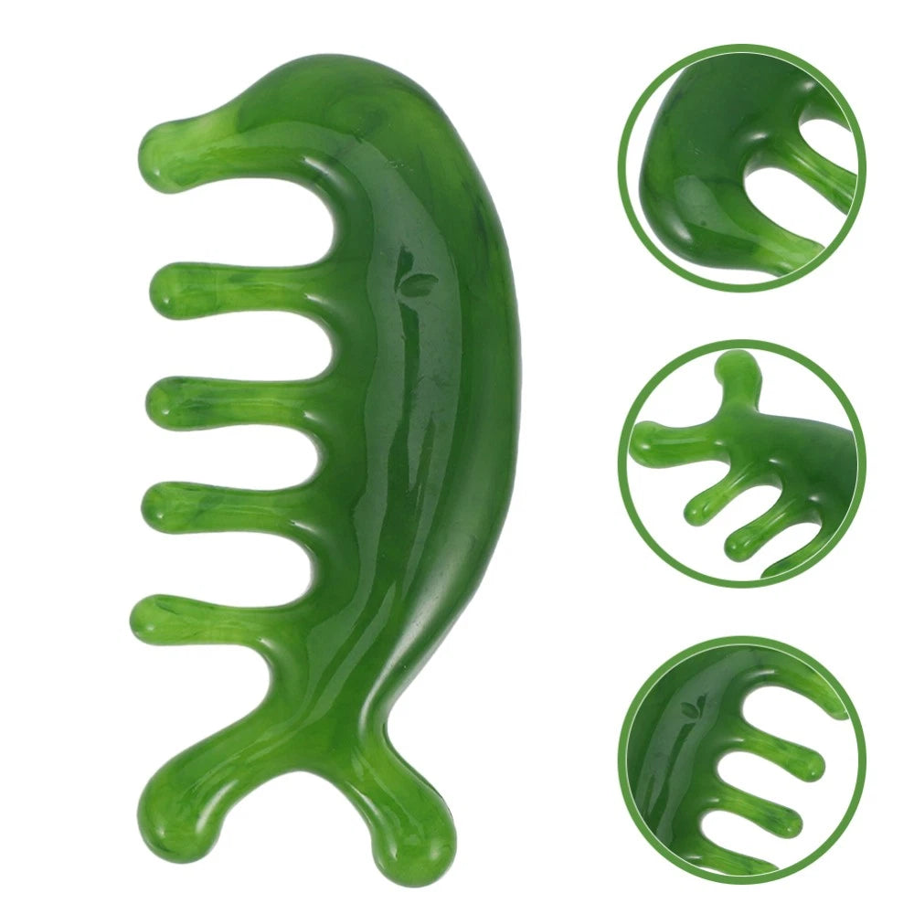 2 Pcs Scalp Massage Comb Head Scratcher Massager Multi-functional