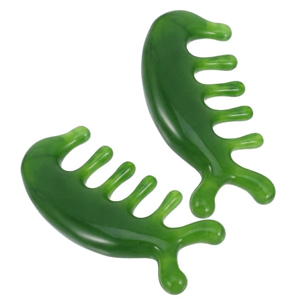 2 Pcs Scalp Massage Comb Convenient Wide Tooth Head Scratcher Massager