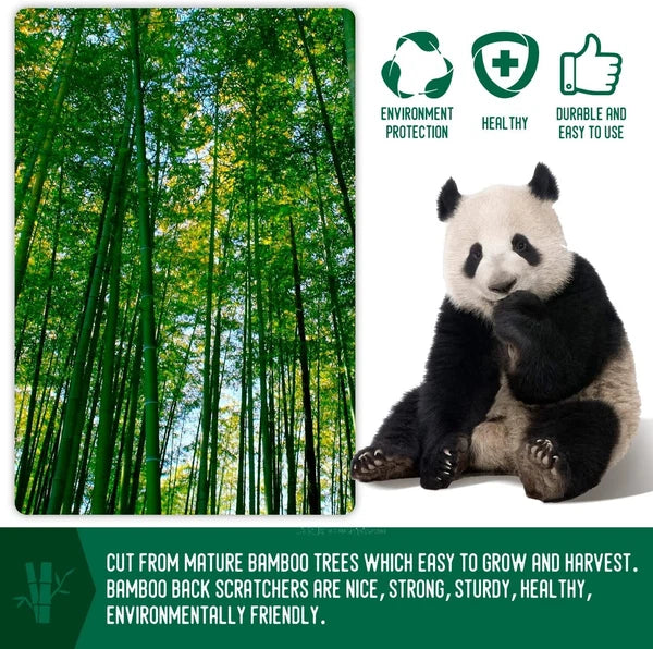 (4 Pack) 16.5" Bamboo Therapeutic Back Scratcher Long Reach USA SELLER SHIP FREE