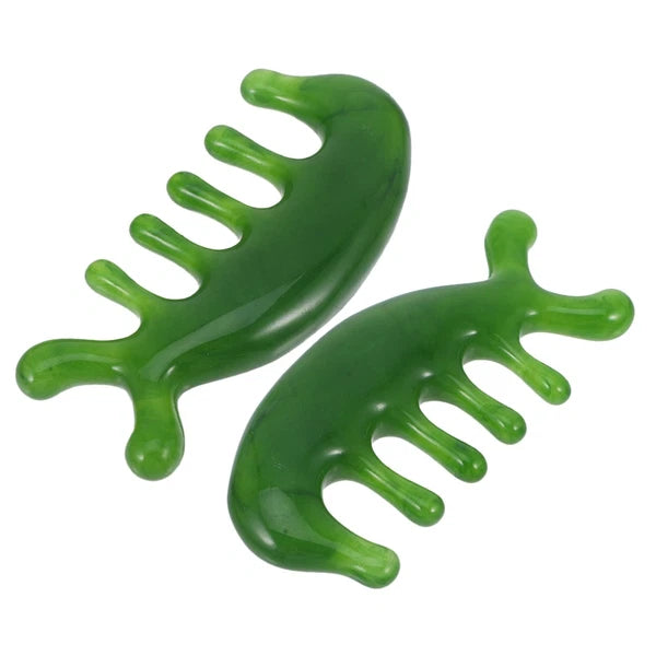 2 Pcs Scalp Massage Comb Head Scratcher Massager Multi-functional