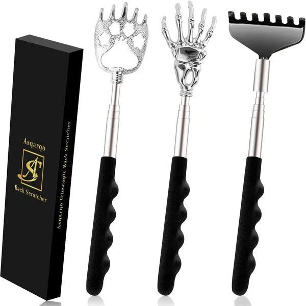 3 Pack Back Scratcher Back Massager Gift Extendable Back Scratcher Telescopic