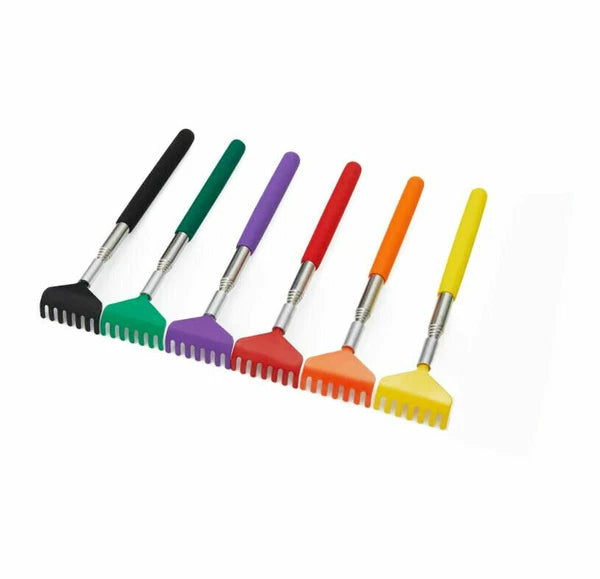 6PACK Back scratcher Extendable Metal Claw Telescoping Backscratcher
