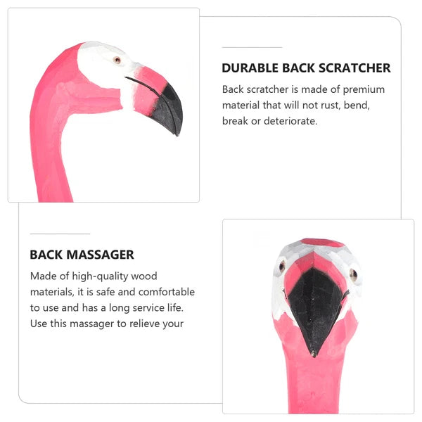 2 Count Back Scratcher Man Wooden Scratching Massager for Elderly