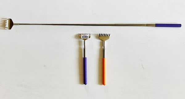 3 Pack Bear Claw Telescopic Metal Extendable Back Scratcher Back Massager Gift