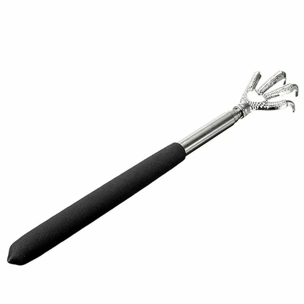 BEAR CLAW / RAKE BACK SCRATCHER METAL EXTENDING MASSAGER TELESCOPIC PORTABLE UK