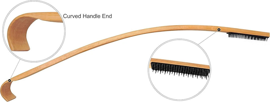 Back Scratchers Bamboo Curved Hand Tool for Adults Men Women Seniors