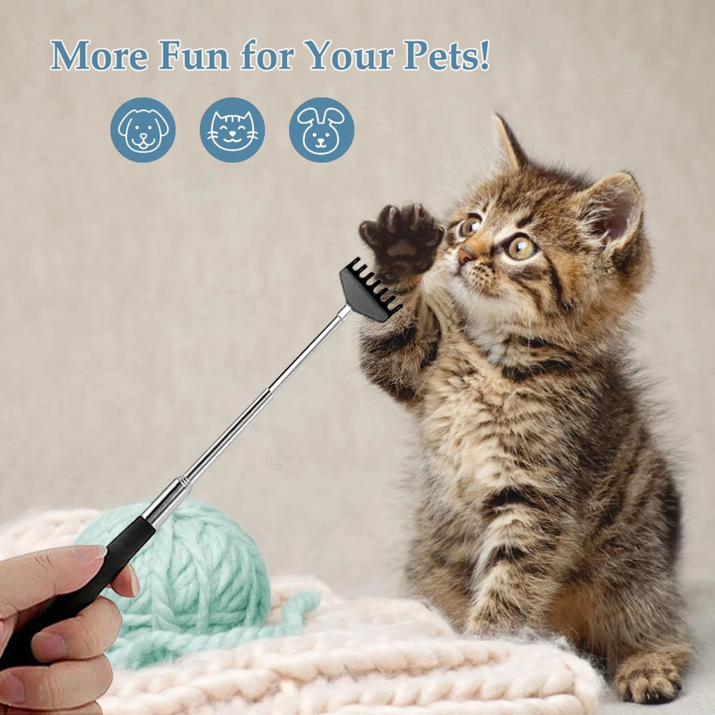 4 Pack Back Scratcher Extendable Metal Portable Back Scratcher for Men Women