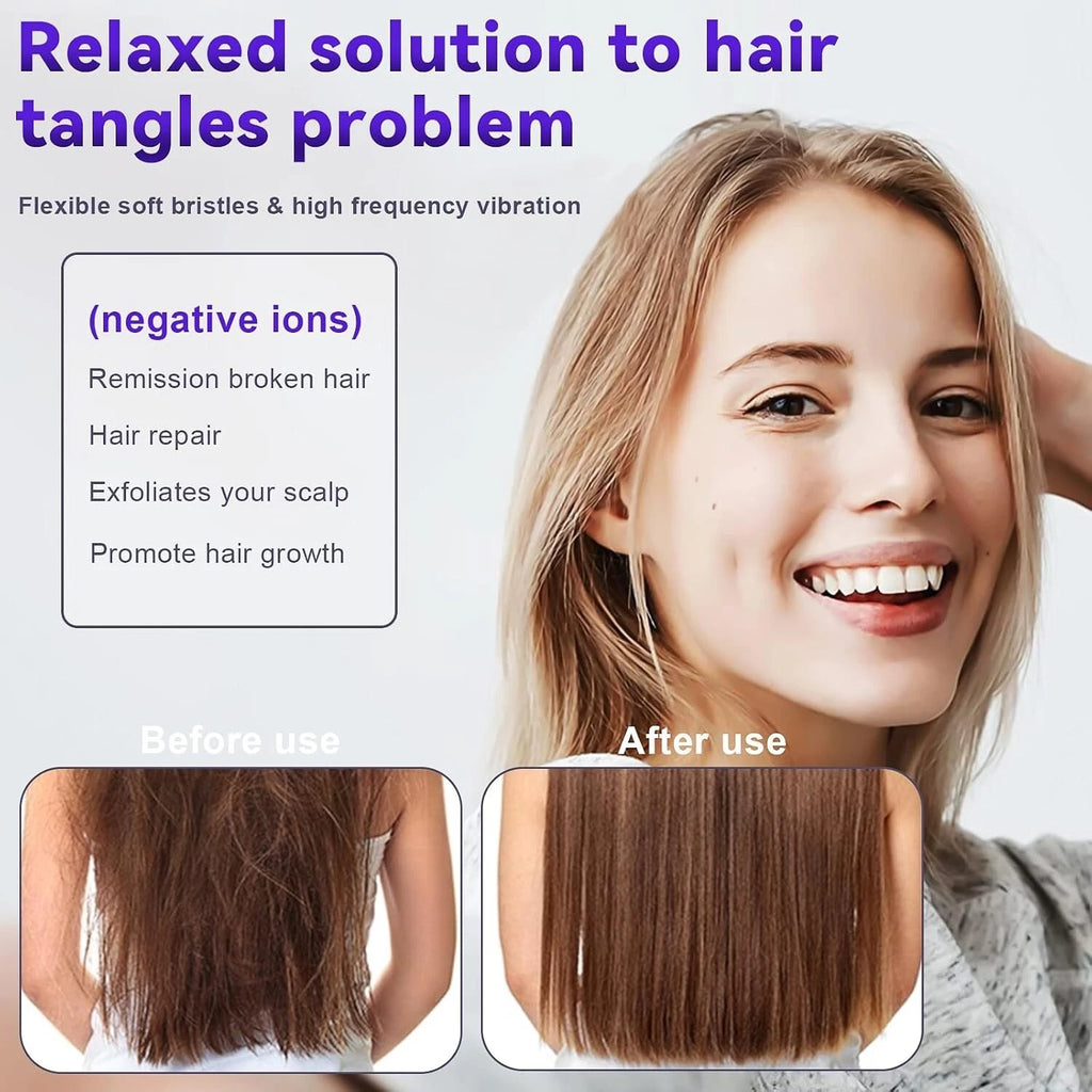 Cordless Electric Head Vibrating Massager -  Scalp Stress Relax Scratcher Tool