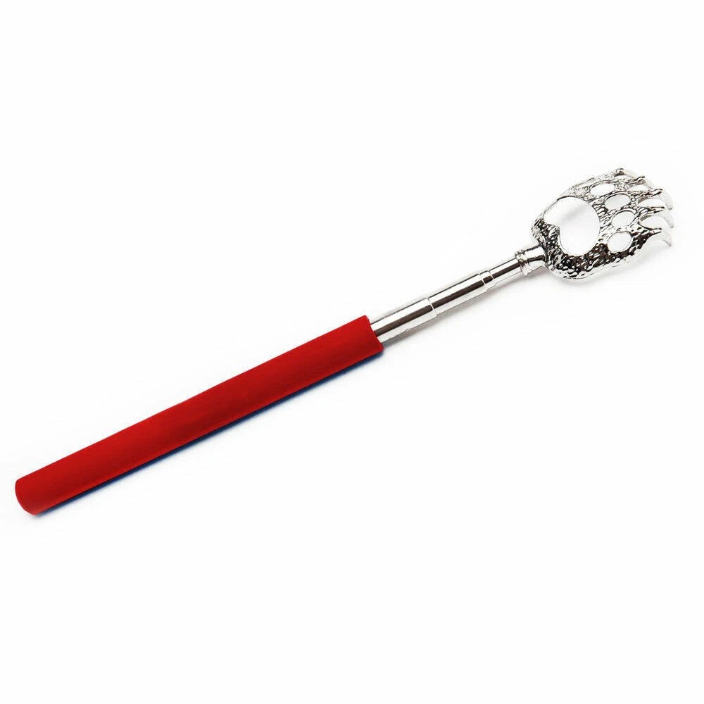 BEAR CLAW / RAKE BACK SCRATCHER Metal Extending Massager Telescopic Portable UK