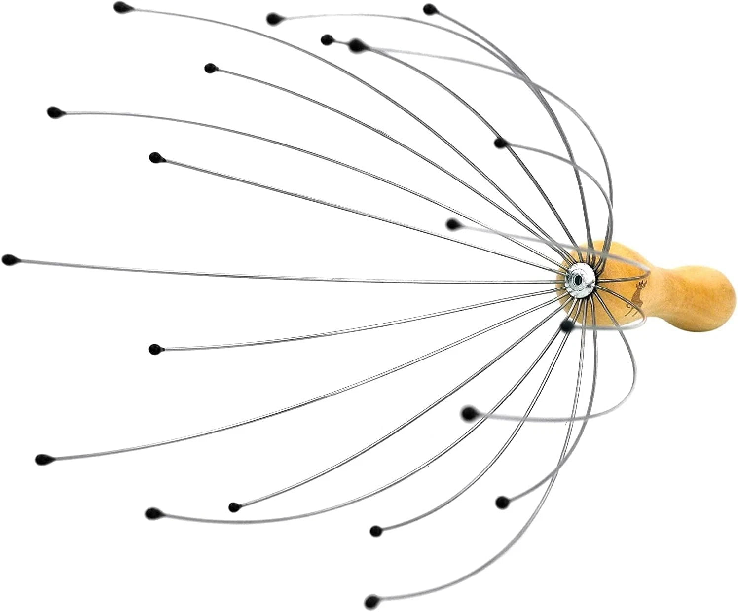 USAGA 20 Fingers Head Massager Scratcher Scalp Body...