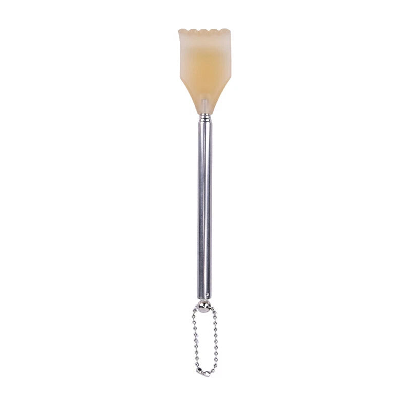 Stainless Steel Telescopic Back Scratcher Extendable  Itching Self Massager H-$i