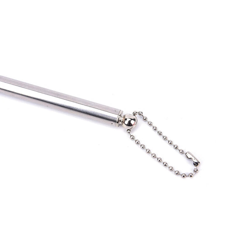 Stainless Steel Telescopic Back Scratcher Extendable  Itching Self Massager H-$i
