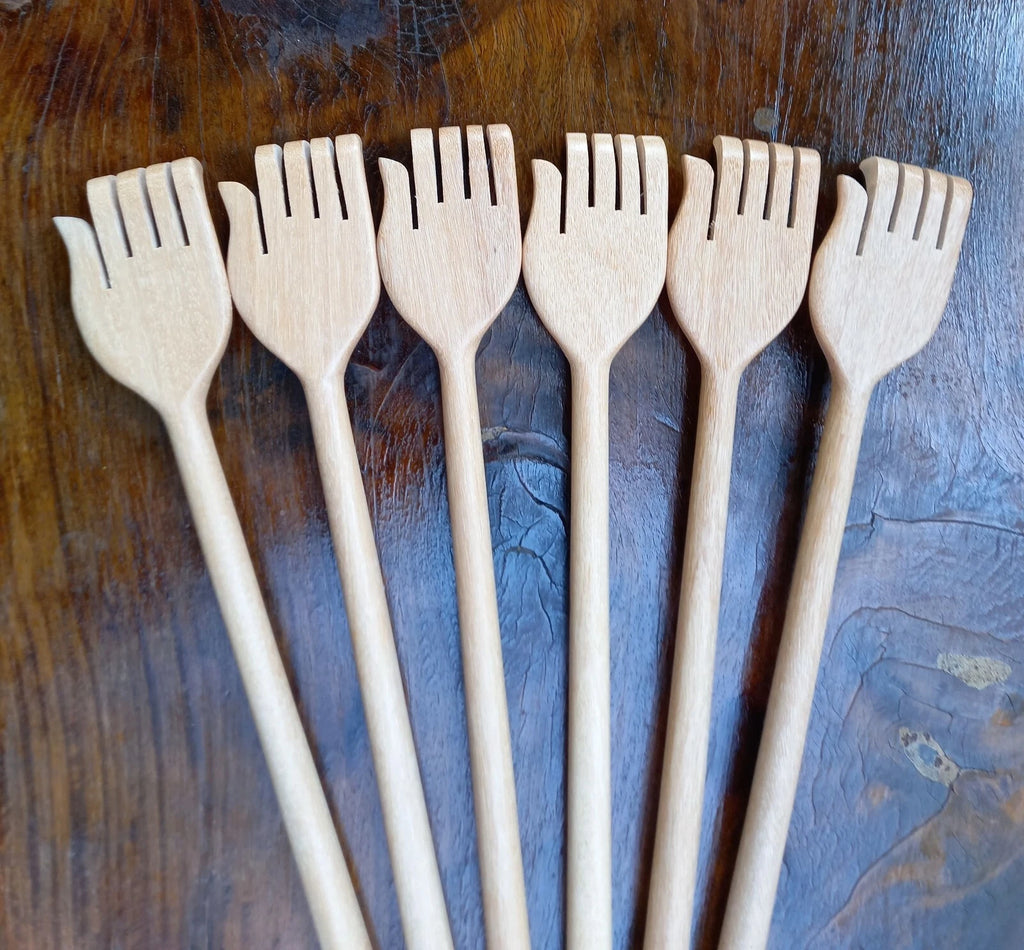 Woodden Itch Therapeutic Relaxer Back Scratcher