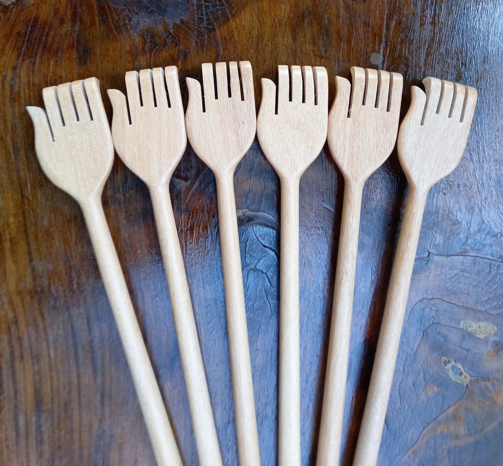 Woodden Itch Therapeutic Relaxer Back Scratcher