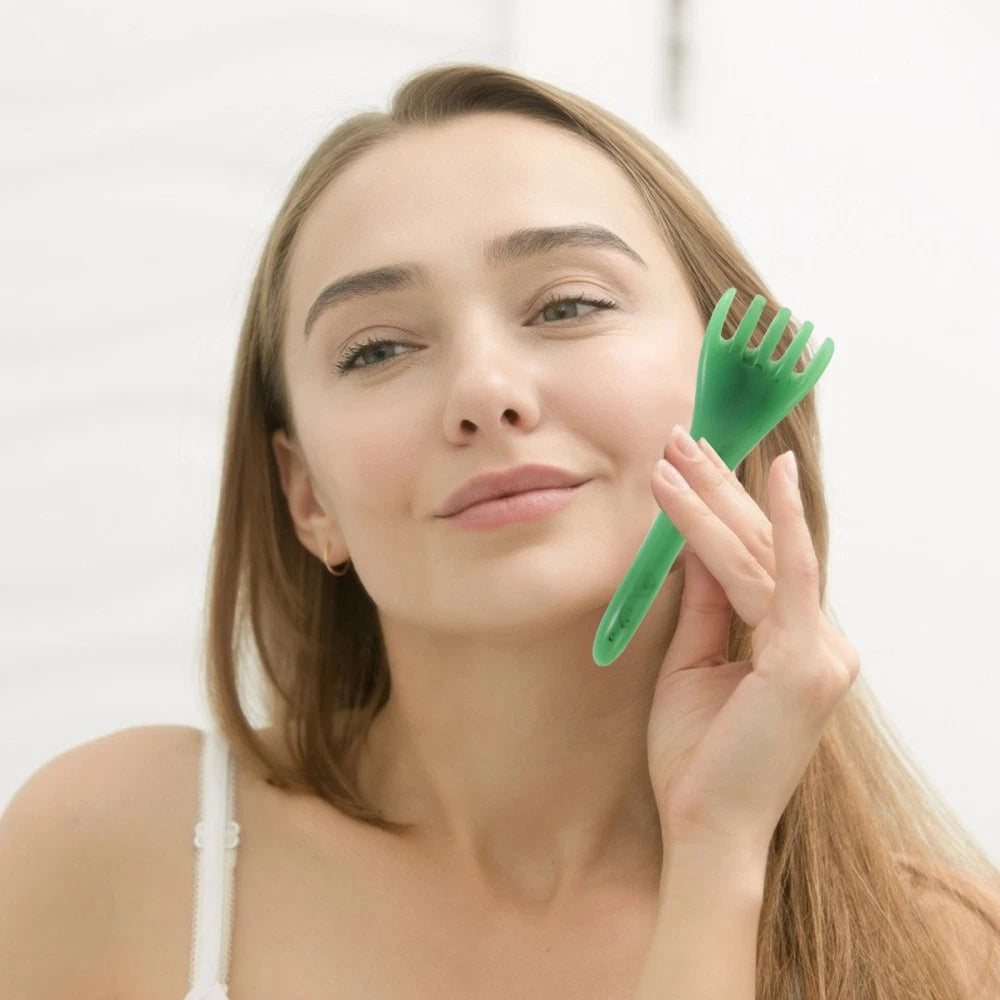 2 Pcs Head Therapy Comb Massage Claw Miss Scalp Scratcher Massager Guaha