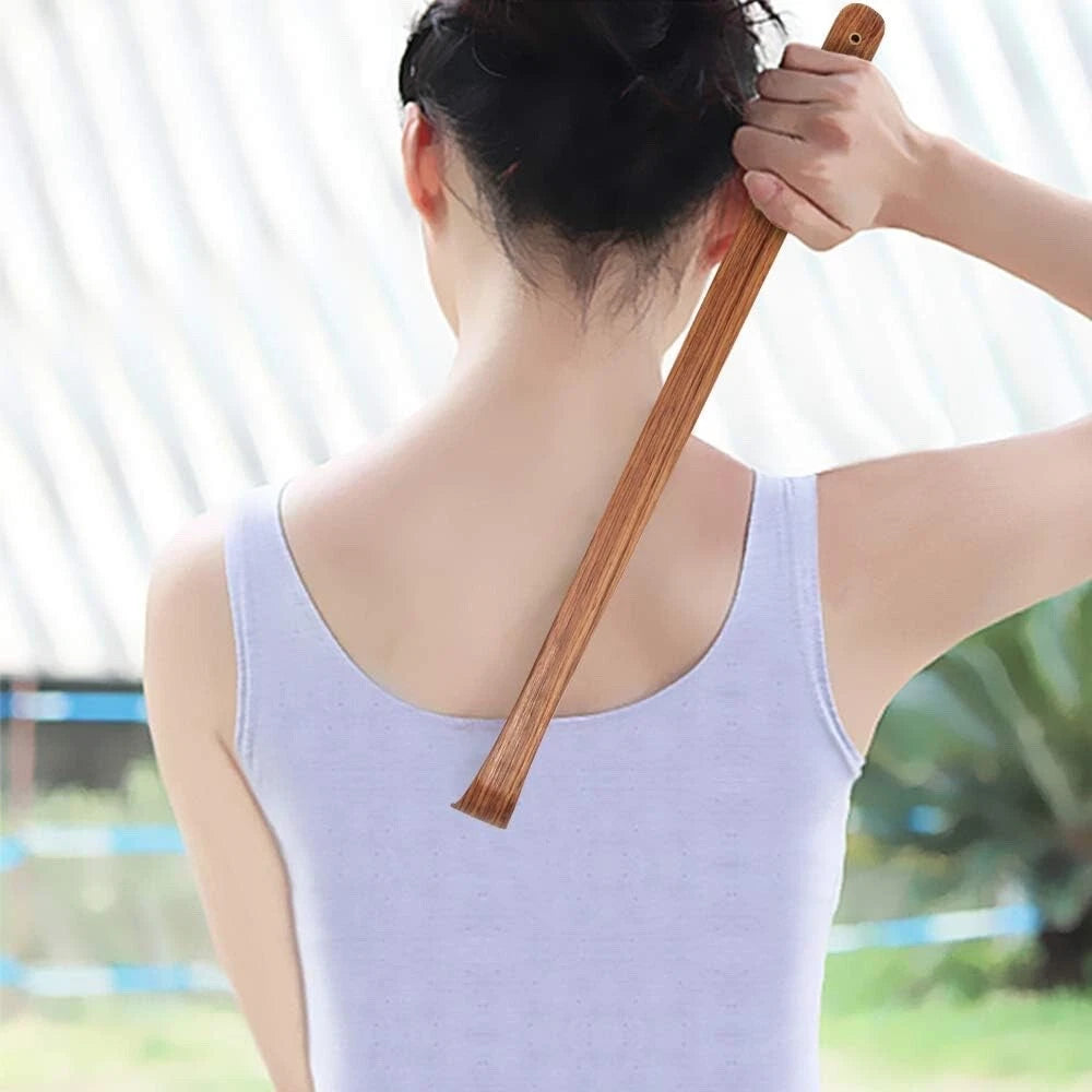 Ip Wood Back Scratcher Hand Massage Tools Manual Massager Handheld Body gyuh