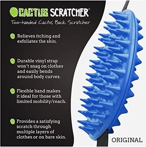 Back Scratcher Long Handle Dual-Sided Soft Spikes Powerful Relief Gift for Her