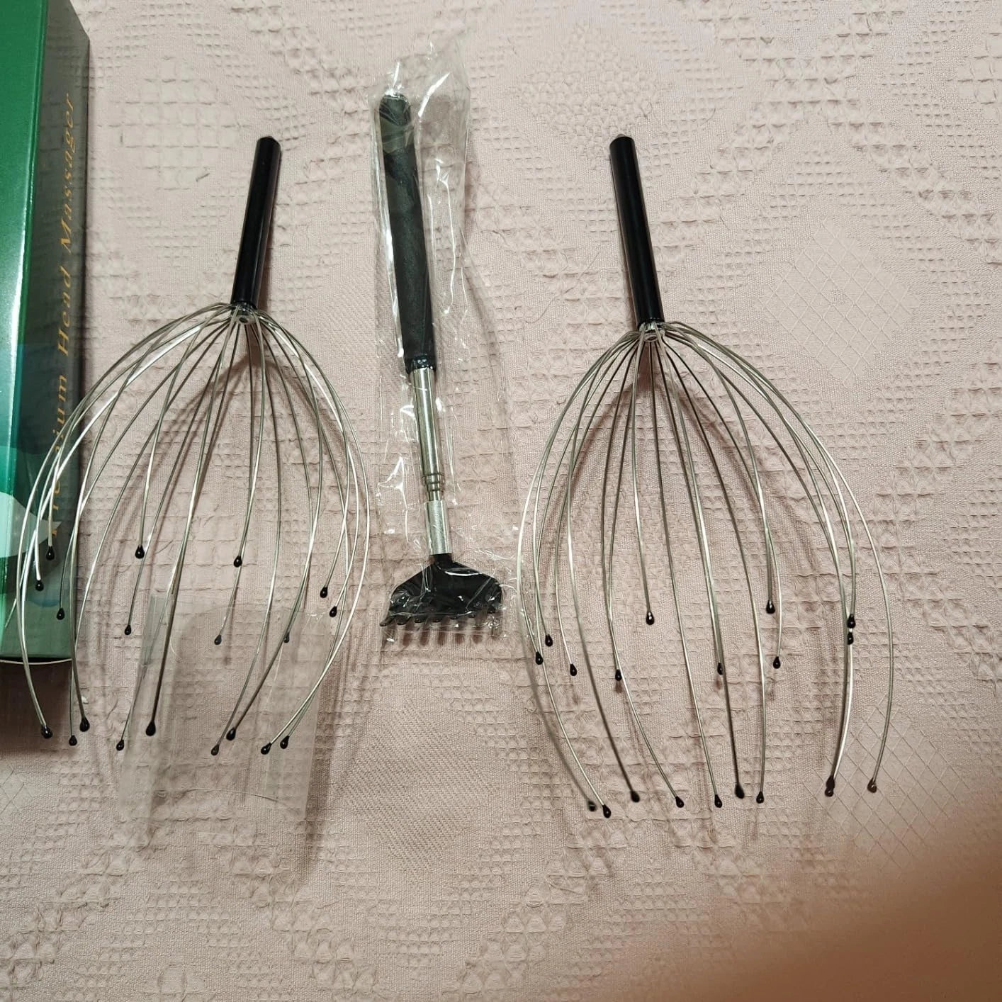 Head Massager Scratcher Tingler with 20 Fingers for Hair Scalp Deep Relaxation