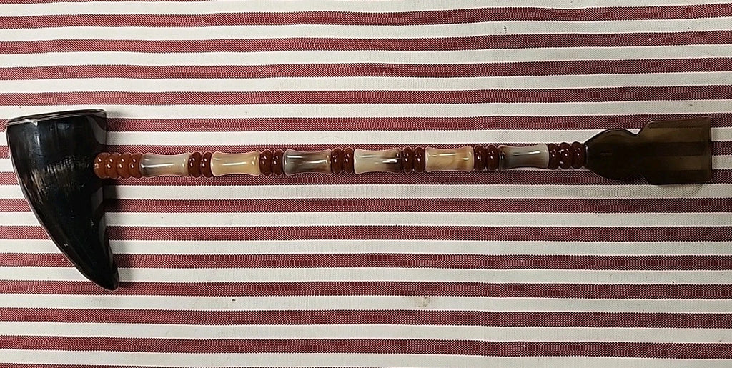 Unique Horn Handle & Acrylic Back Scratcher for Men Women