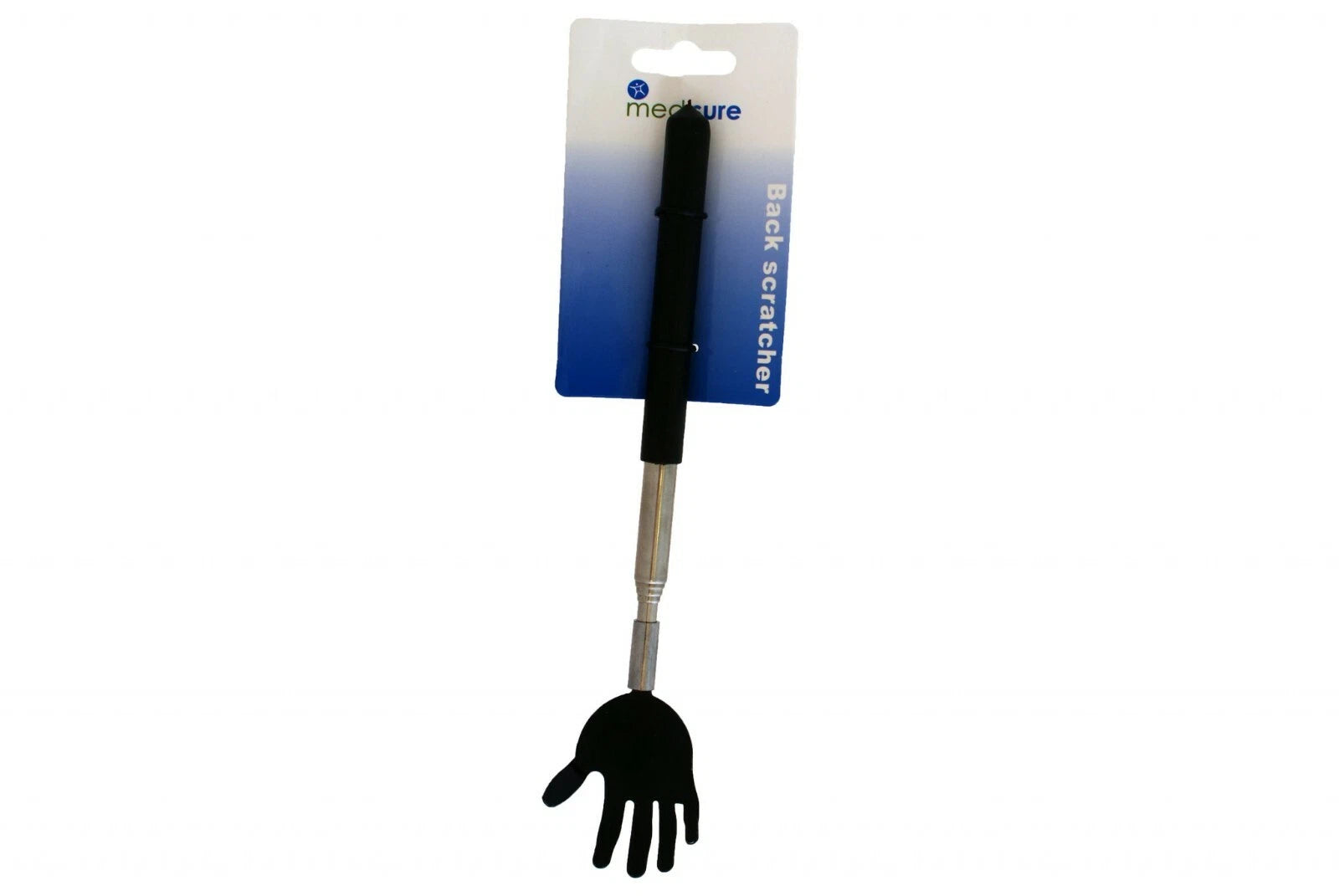 Medisure Metal Back Scratcher Extending 71cm Adjustable Arm Portable Telescopic