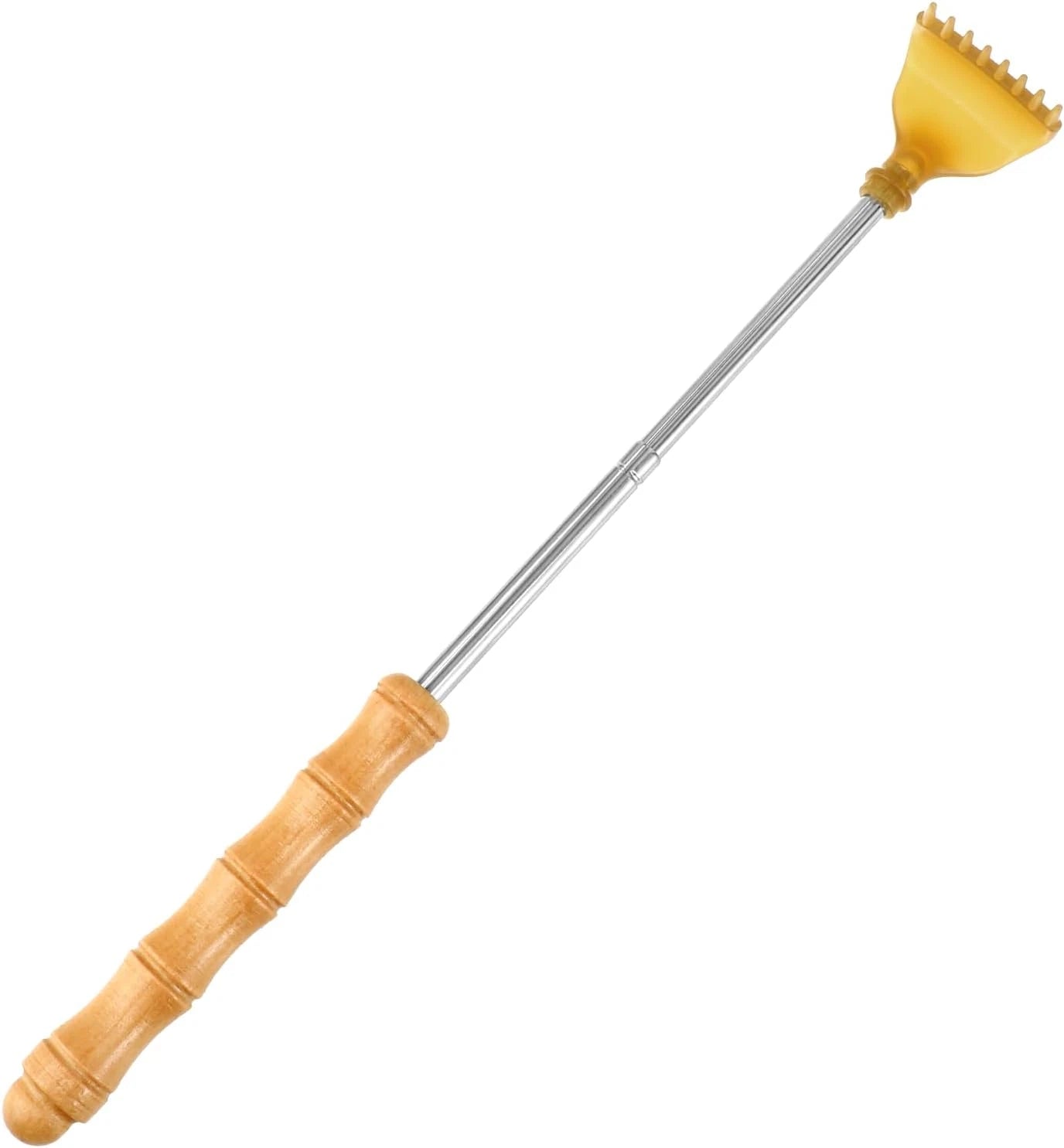 Back Scratcher Classic Portable Extendable Bamboo Backscratcher for Men Women Te