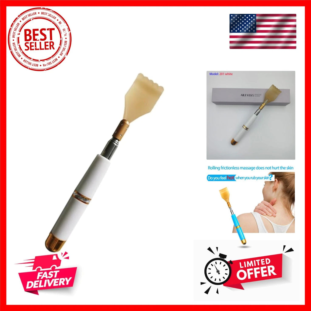 Expandable Back Scratching Massager, Tools to Relieve itching, Acupoint Massa...