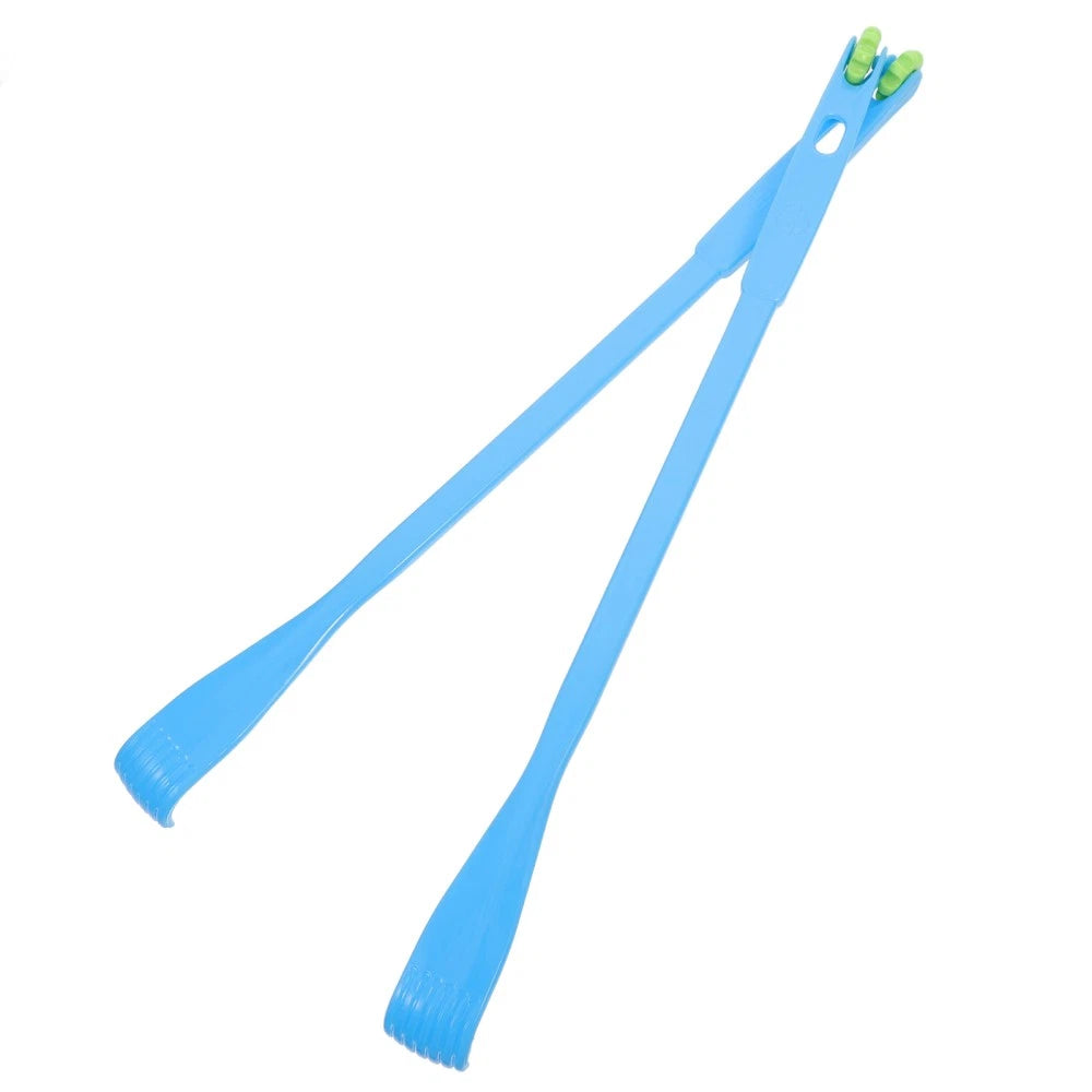 2 Pcs Back Scratcher Extendable Itch Rake Massager Portable Hand Man