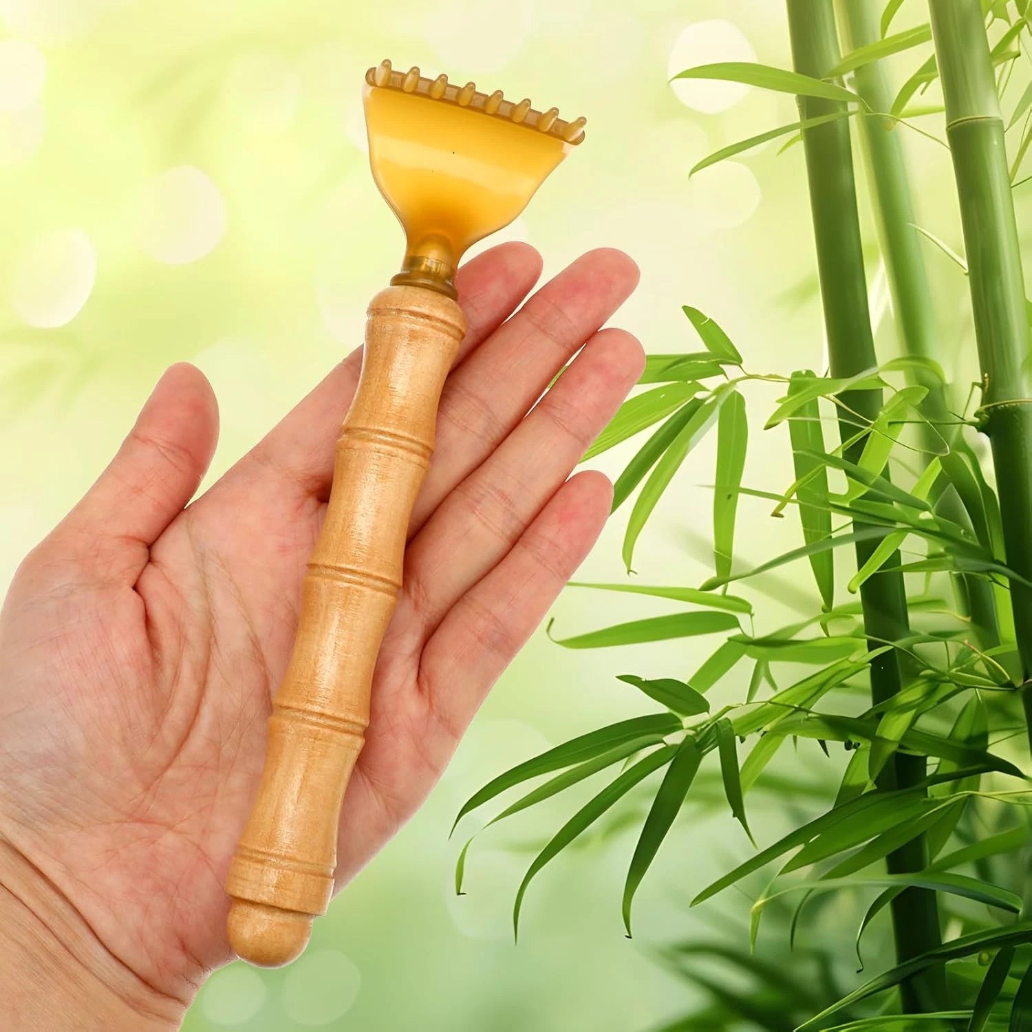 Back Scratcher Classic Portable Extendable Bamboo Backscratcher for Men Women Te