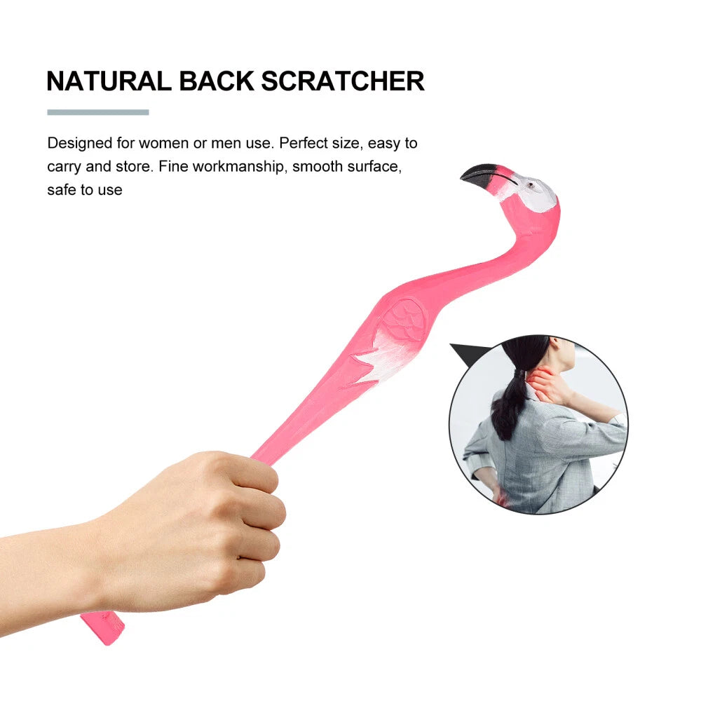 2 Count Back Scratcher Man Wooden Scratching Massager for Elderly