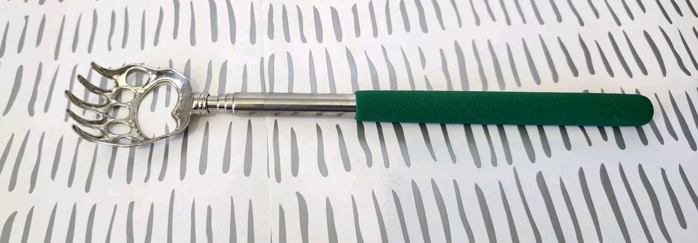 Stainless Steel Telescopic Back Scratcher Extendable Massager Health Tool