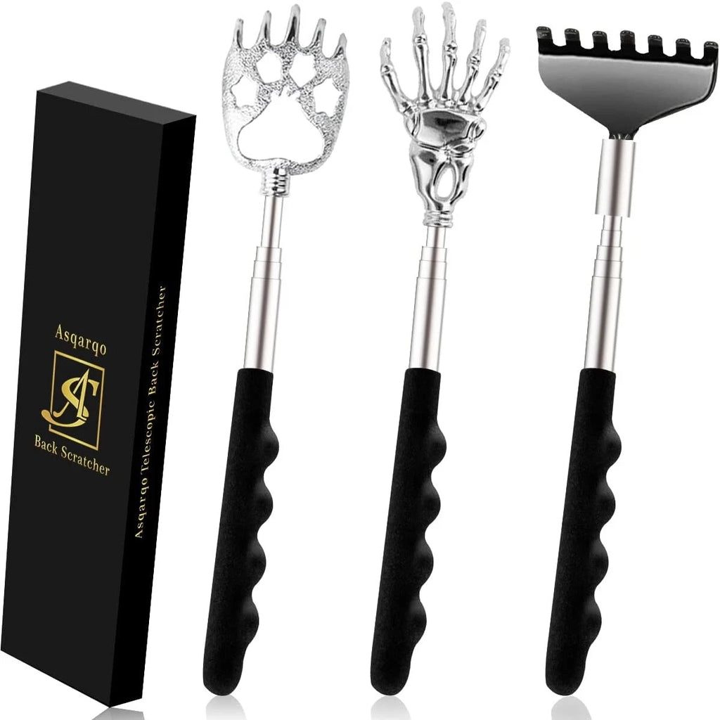 3 Pack Back Scratcher Back Massager Gift Extendable Back Scratcher Telescopic