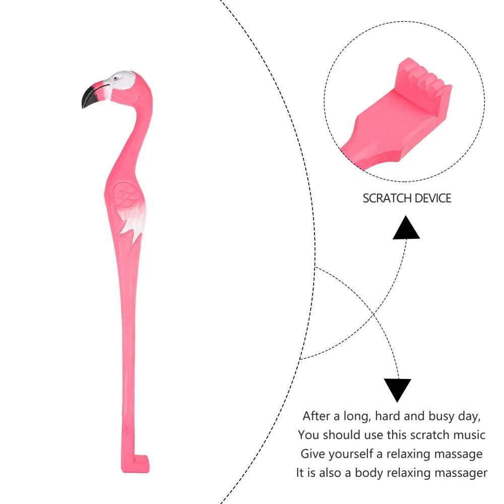 2 Count Back Scratcher Man Wooden Scratching Massager for Elderly