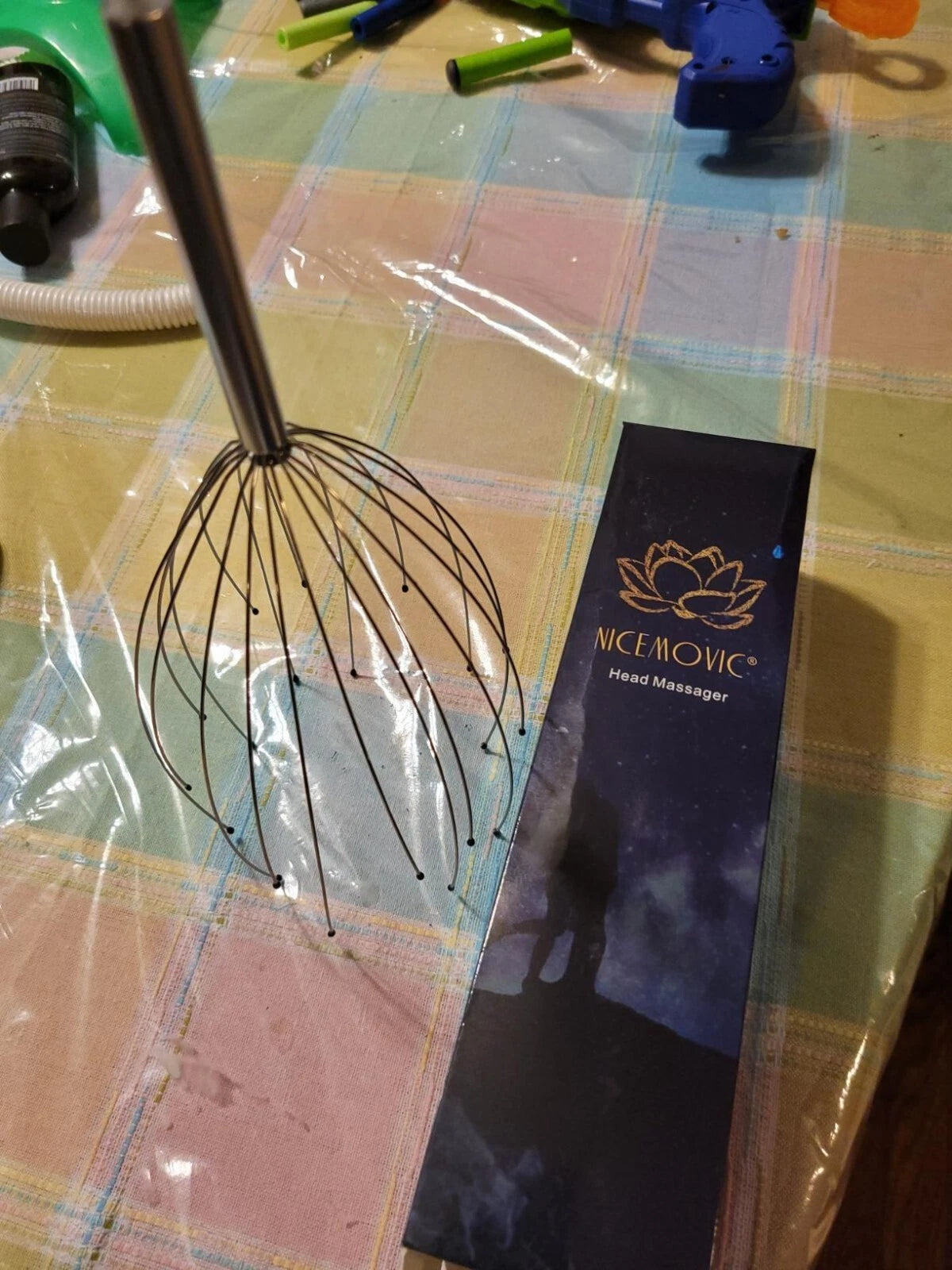 Head Massager Scratcher Tingler with 20 Fingers for Hair Scalp Deep Relaxation