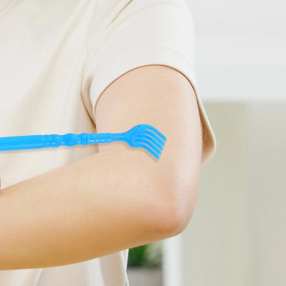 Massage Claw Shoehorn Travel Back Scratcher Extendable Hand Held Massager