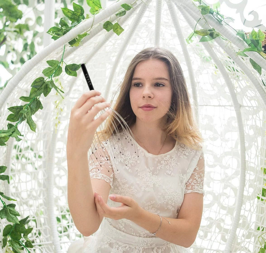 USAGA 36 Fingers Head Massager Scalp Massager Head Scratcher, Stocking Stuffers