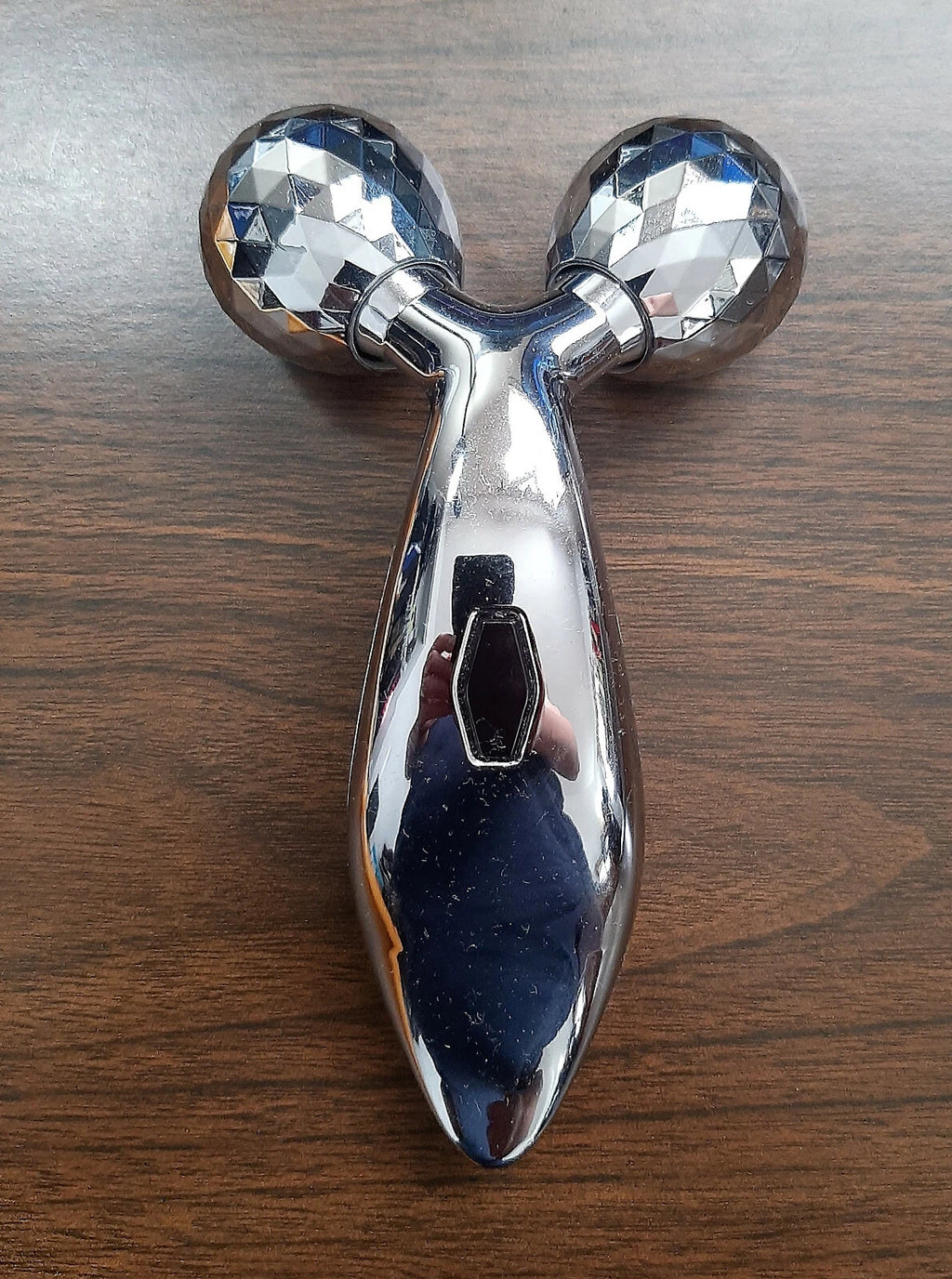 Double headed massager and spine scratcher plus roller massager