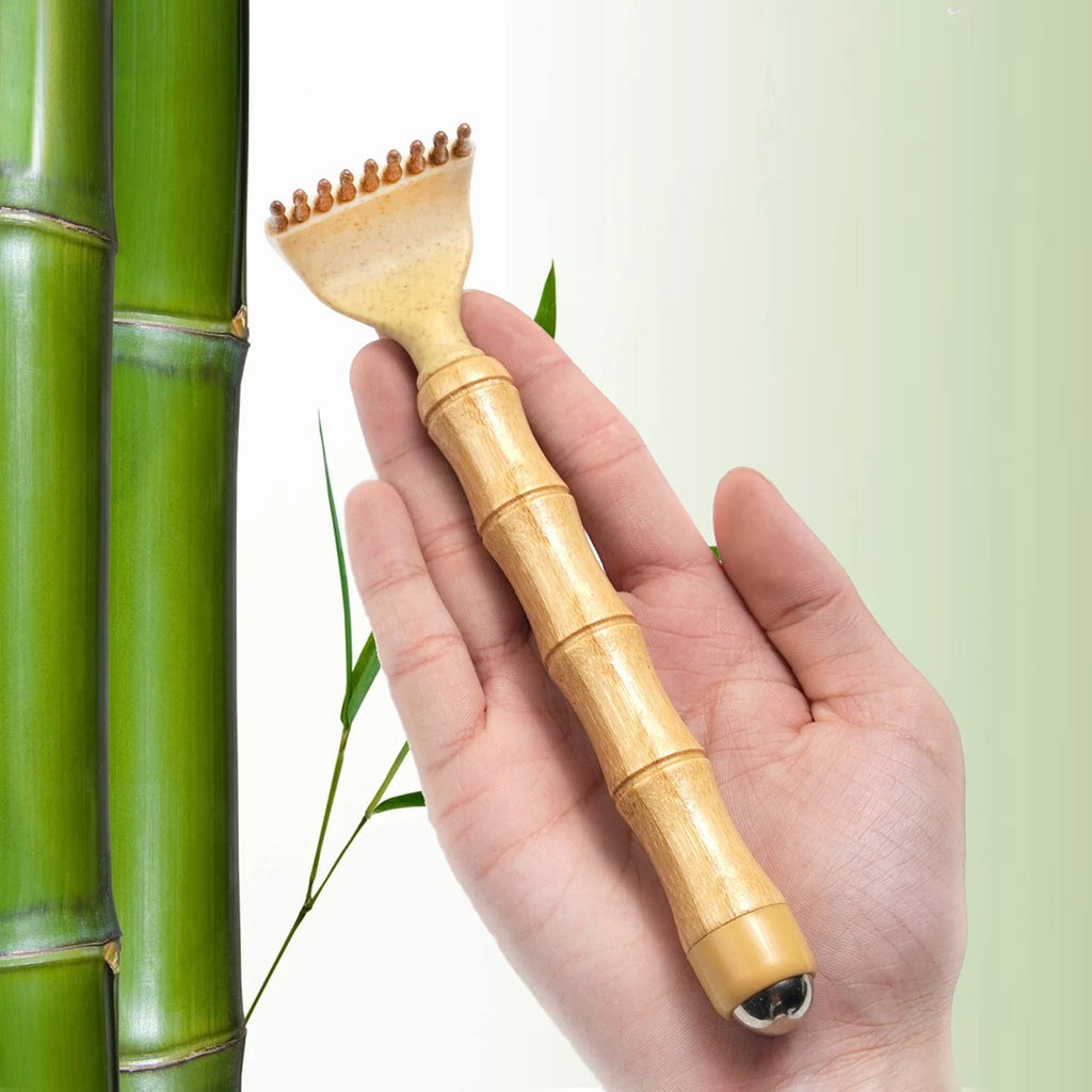 Back Scratcher Telescoping, Portable Extendable Bamboo Backscratcher for Men ...