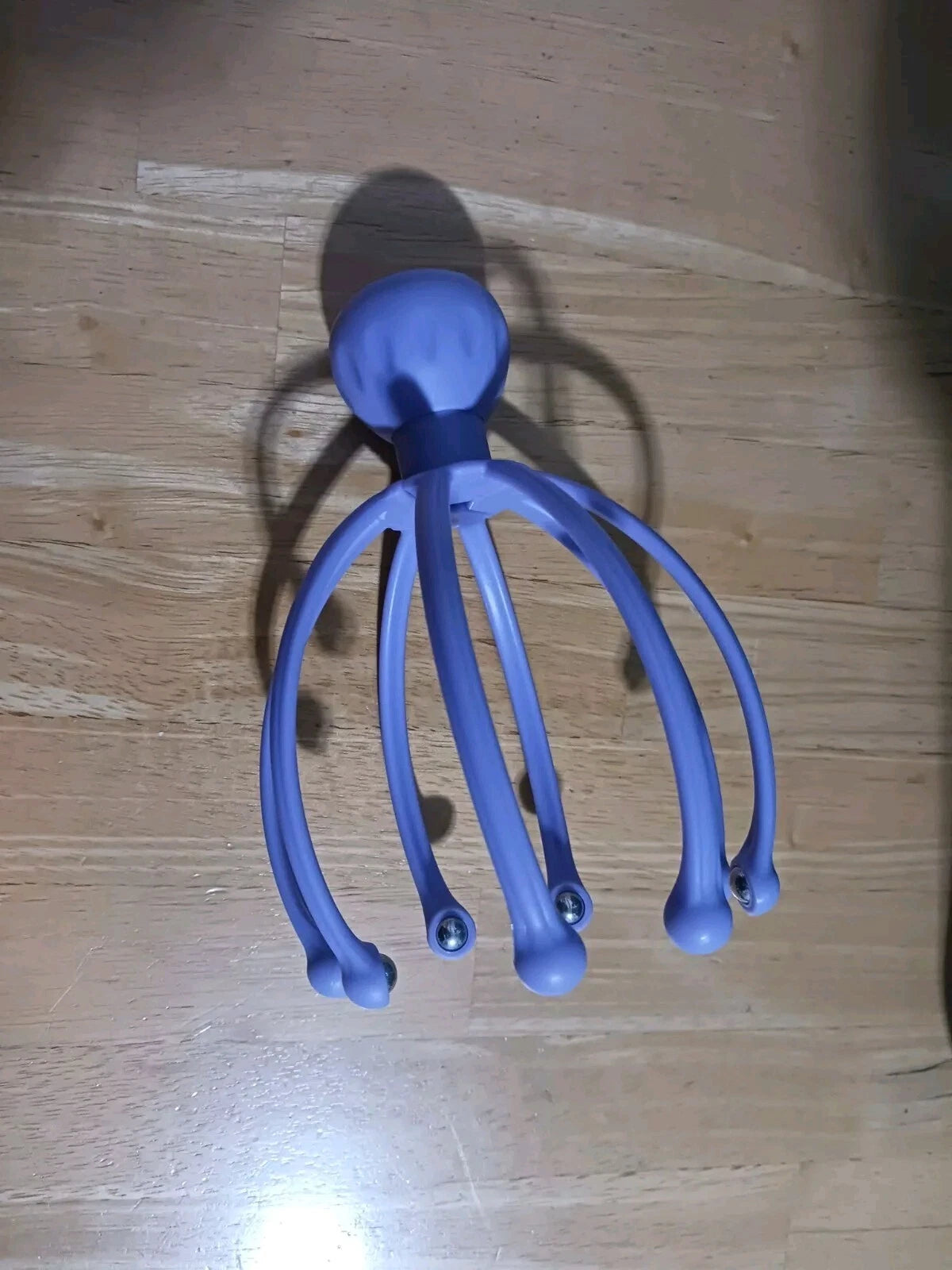 Purple Scalp Head Massager Roller Ball Stress Relief Relaxation Scratcher