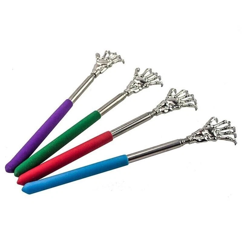 NEW EAGLE BACK SCRATCHER Metal Extending Extendable Massager Telescopic Portable