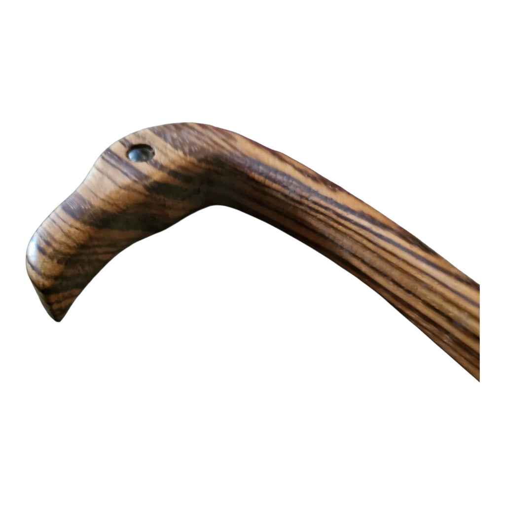 Swan Wooden Back Scratcher 21” Long Solid Wood Tiger Duck Bird Guy Dad Gift